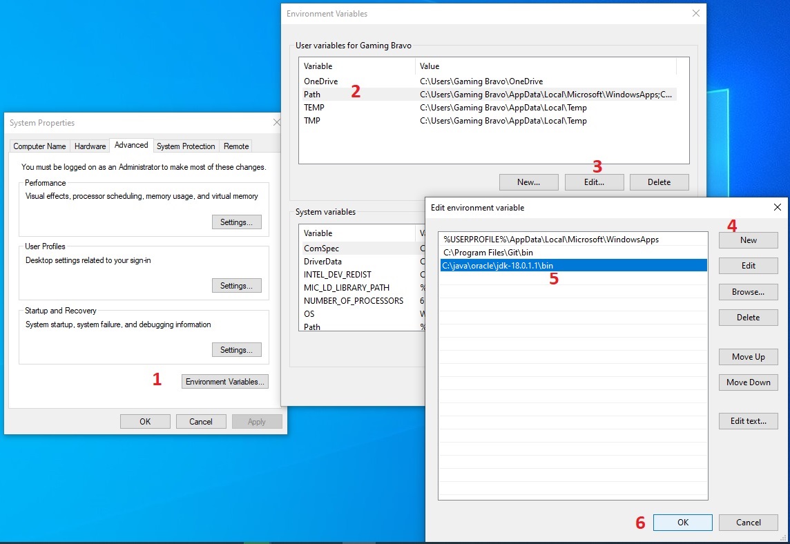 Install Java 18 On Windows 10 - Environment Variable - Add Path Install Java 18 On Windows 10 - Environment Variable - Add Path
