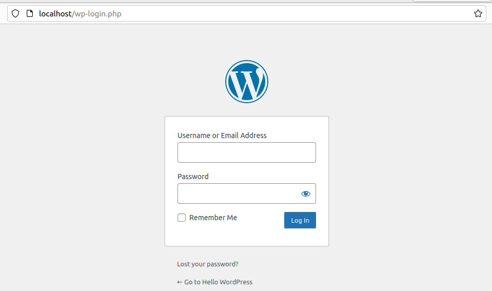 Containerize WordPress with NGINX, PHP, MySQL, and phpMyAdmin using Docker - Admin Login