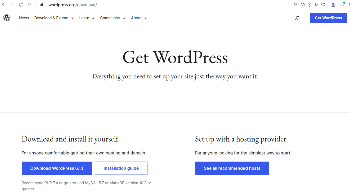 Containerize WordPress with NGINX, PHP, MySQL, and phpMyAdmin using Docker - Download WordPress Containerize WordPress with NGINX, PHP, MySQL, and phpMyAdmin using Docker - Download WordPress